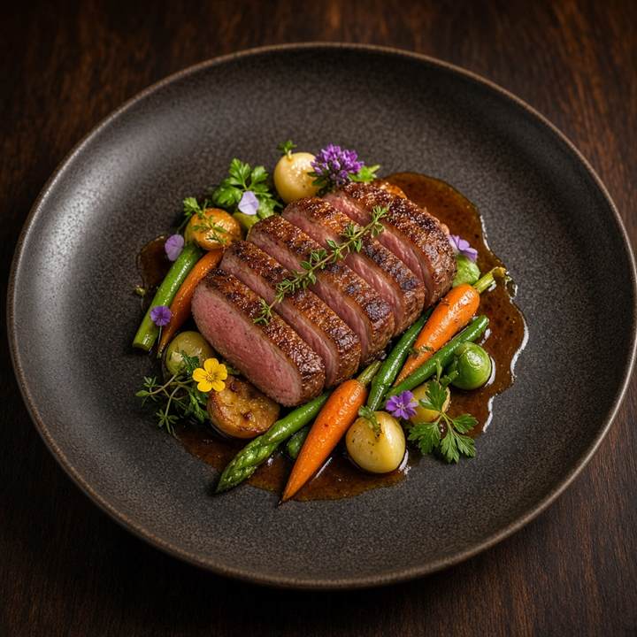 Assiette signature LesDeliciasFR