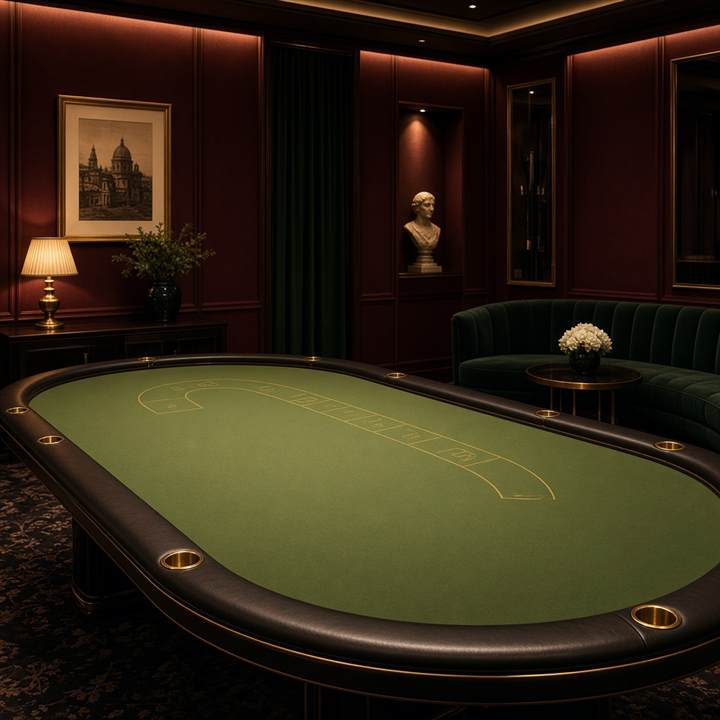 Vue du salon de jeux